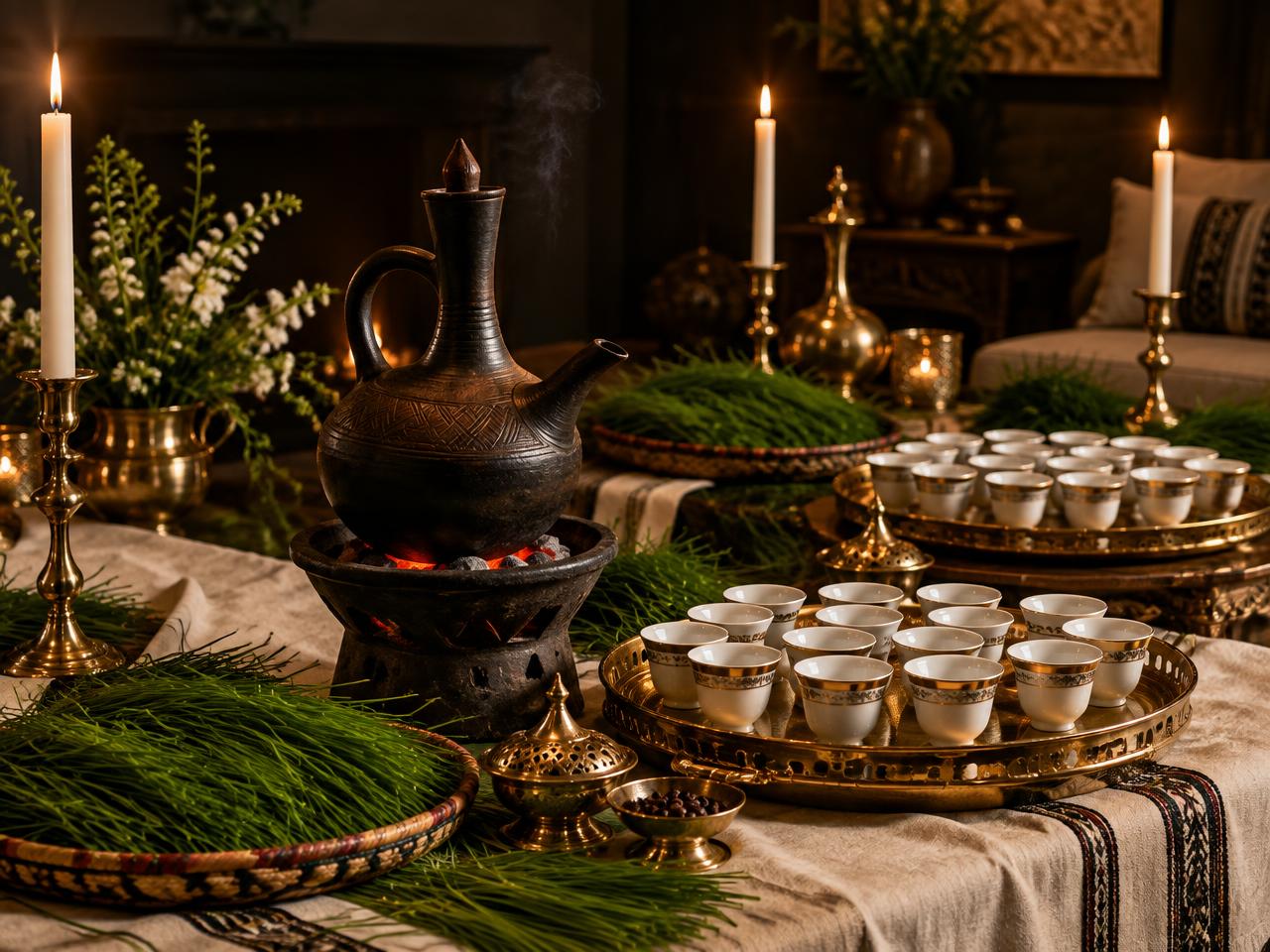 Ethiopian Coffee Ceremony